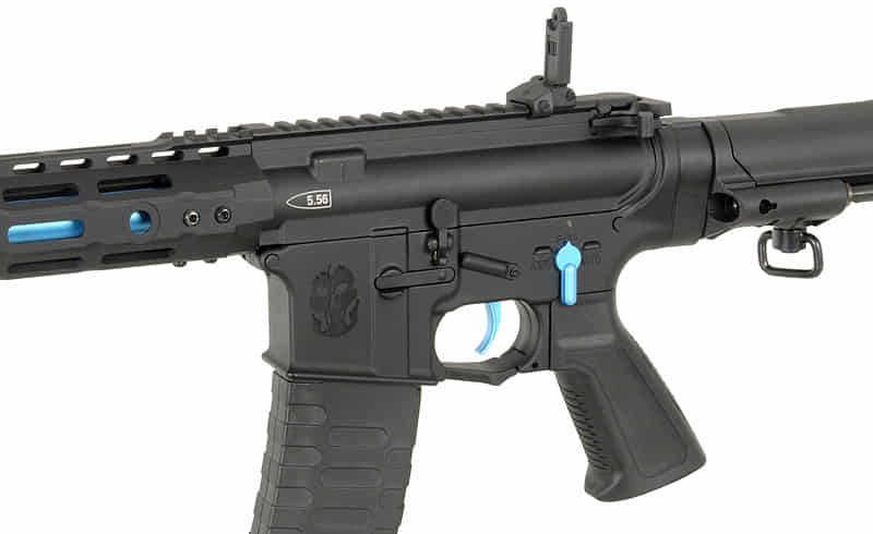 sung airsoft aps asg ghost patrol rifle sdu2 0 esilver edge black vietnam