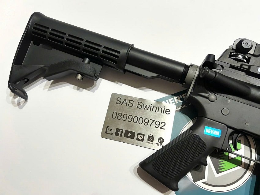 sung airsoft rifle we m4 ris gbbr black mau den gia re tphcm