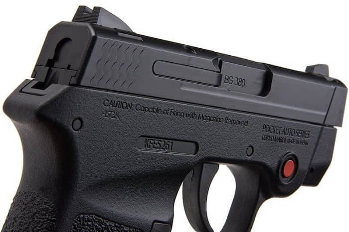 sung airsoft tokyo marui bodyguard 380 fixed slide gbb mau den