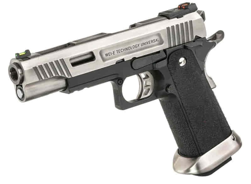 sung airsoft we hicapa 5 1 t rex gbb silver