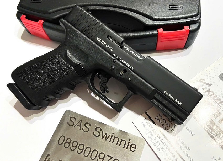 sung ban dan cao su 9mm kuzey glock 19 g19 fullmarking