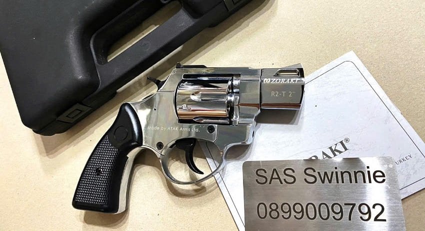 sung ban dan cao su tu ve 9mm rulo zoraki r2 silver chrome mau bac gia re tphcm