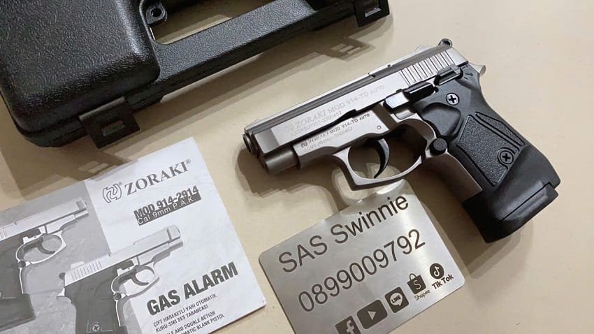 sung cao su tu ve zoraki 914 td 9mm titan gia re