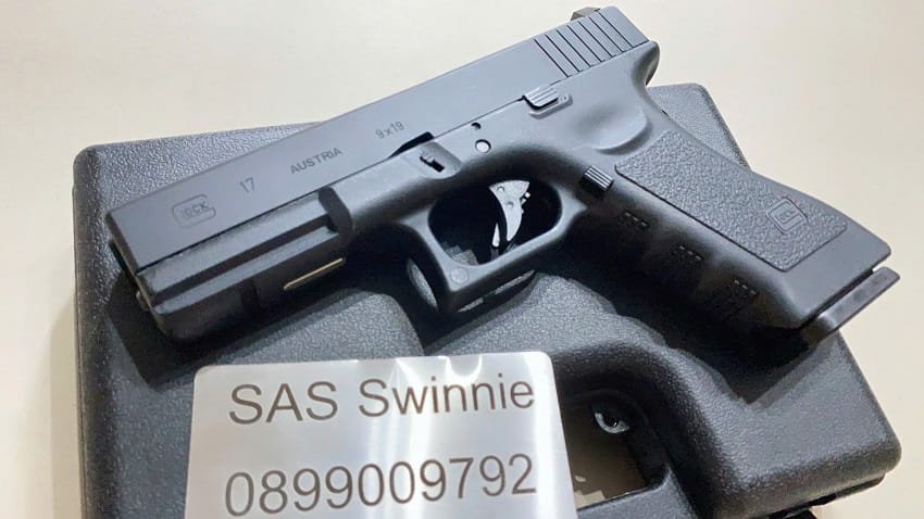sung gas airsoft ban dan bi army armament glock 17 r17 gbb black mau den gia re tphcm
