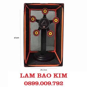 TARGET 5 BẢNG MỤC TIÊU BẮN SÚNG KÈM LỒNG LƯỚI GOM BI