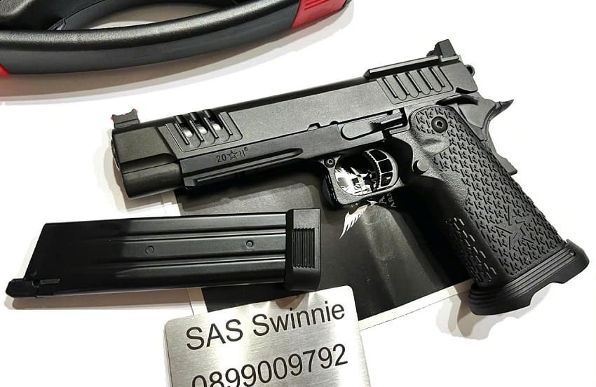 sung airsoft army armament r611 2011 staccato xl gbb mau den gia re