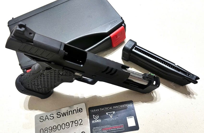 sung airsoft emg army armament r618 gbb staccato xc 2011 black