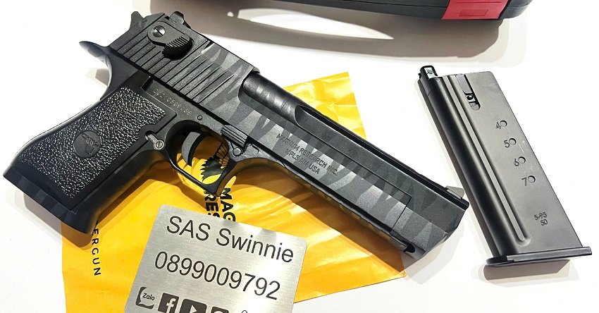 sung airsoft gas bb 6mm we cybergun de desert eagle tiger stripes black mau den tphcm