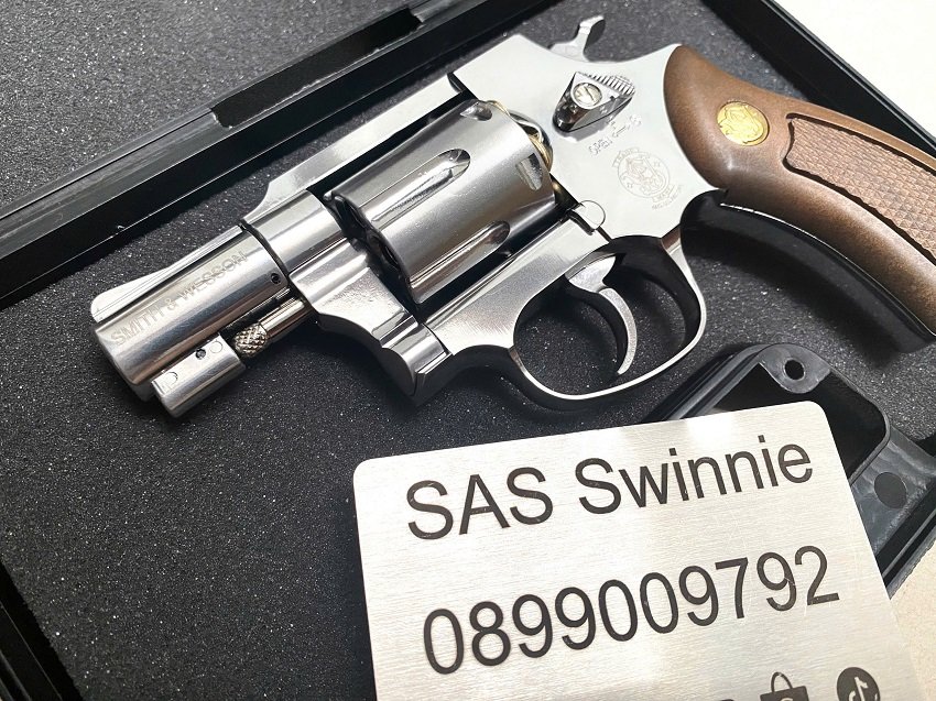 sung airsoft gas rulo wingun 733 2inch wg733 usa fullmarking silver mau bac gia re viet nam