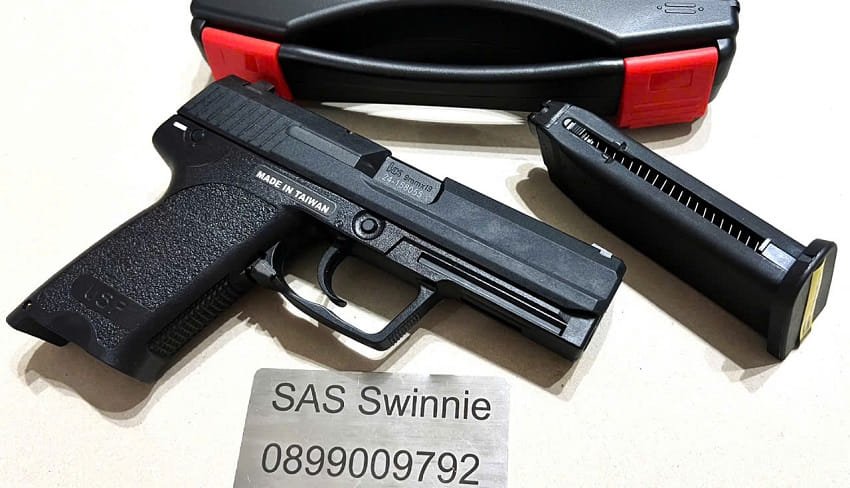 sung airsoft umarex hkusp bb6mm gbb black mau den