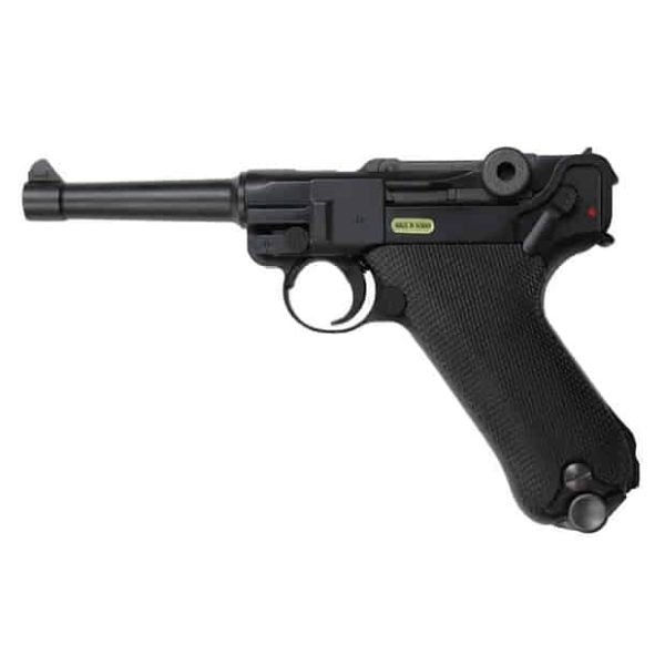 WE LUGER P08 4INCH BLACK MÀU ĐEN