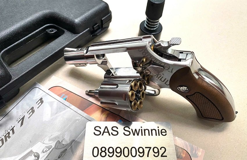 sung airsoft co2 ban dan bi rulo wingun 733 2inch wg733 silver chrome mau bac gia re viet nam