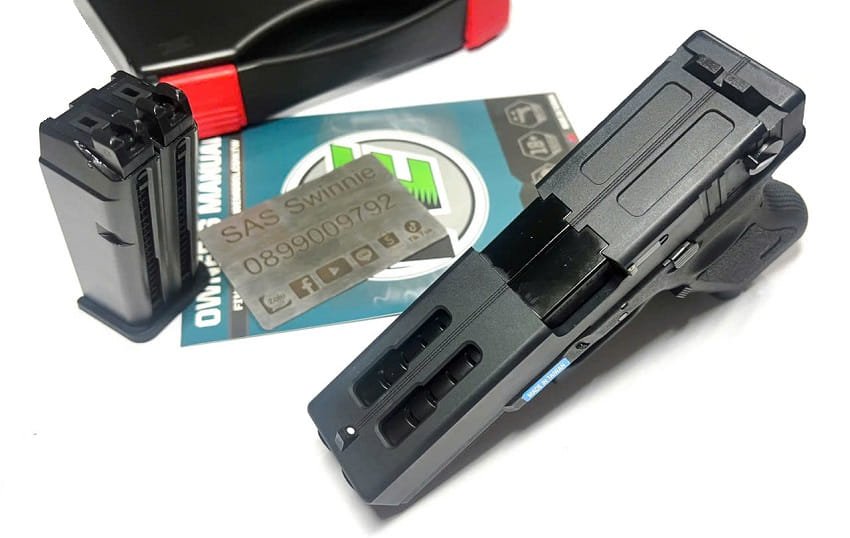 sung gas airsoft we glock 18c g18c double slide black mau den gia re tphcm