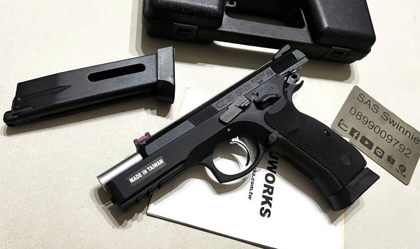 sung airsoft ban dan bi kjw kjworks shadow sp 01 gbb co2 gas black mau den gia re tphcm