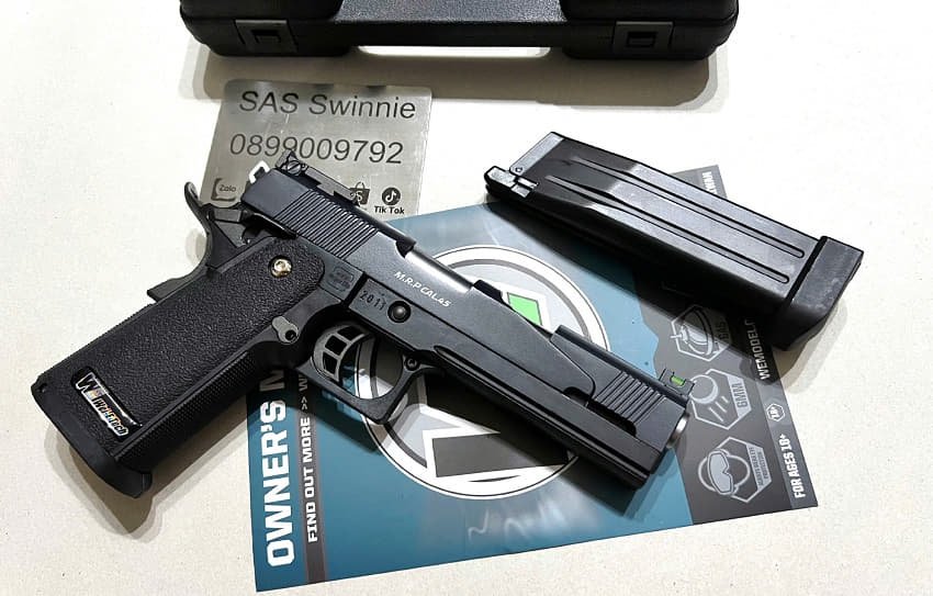 sung airsoft gas ban dan bi we hicapa osp 5 1 type a gbb black mau den gia re