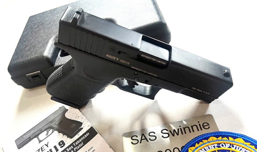 sung ban dan cao su kuzey glock 19 g19 fbi 9mm black mau den gia re ha noi
