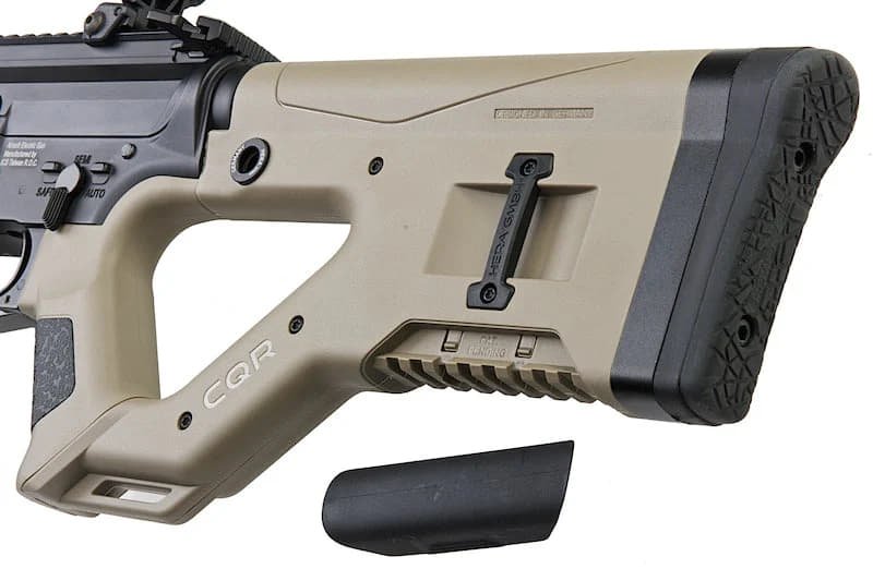 ICS CQR M4 EBB RIFLE LICENSED BY ASG HERA ARMS TAN TPHCM