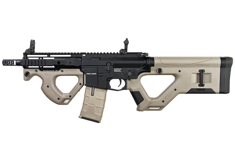 SUNG AIRSOFT ICS CQR M4 EBB RIFLE LICENSED BY ASG HERA ARMS TAN 1