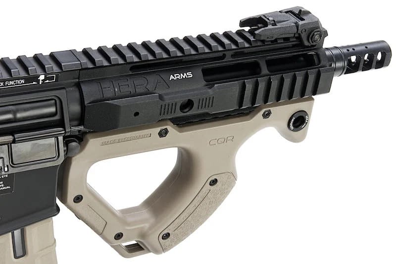 SUNG AIRSOFT ICS CQR M4 EBB RIFLE LICENSED BY ASG HERA ARMS TAN 2