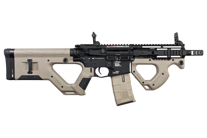 SUNG AIRSOFT ICS CQR M4 EBB RIFLE LICENSED BY ASG HERA ARMS TAN 4