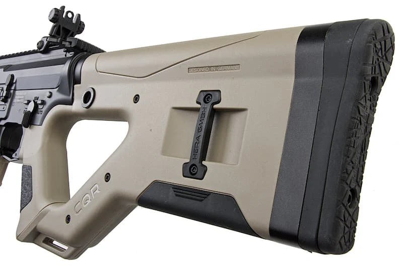 SUNG AIRSOFT ICS CQR M4 EBB RIFLE LICENSED BY ASG HERA ARMS TAN 6