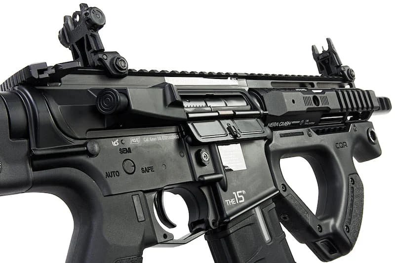 ics cqr m4 electric licensed by asg hera arms black