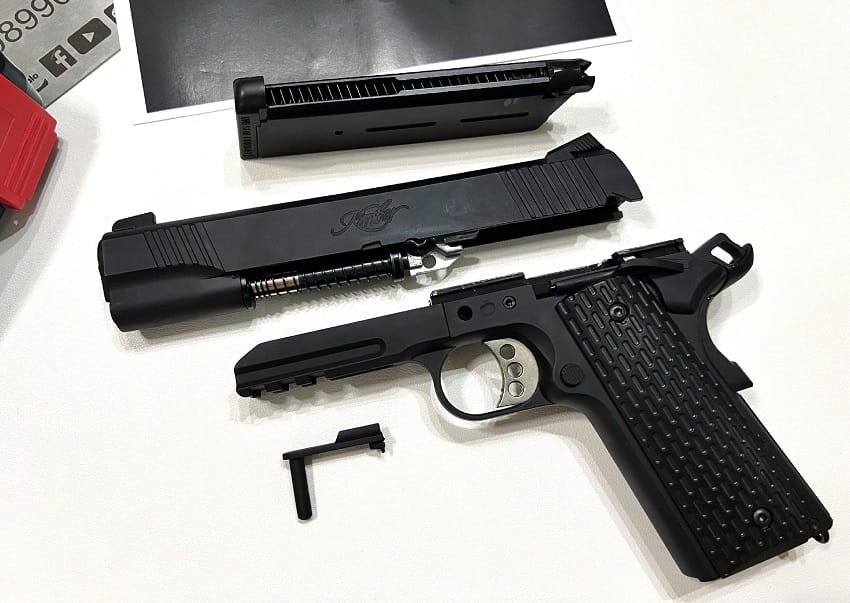 sung airsoft gas army armament colt m1911 r28 kimber warior gbb black mau den gia re tphcm
