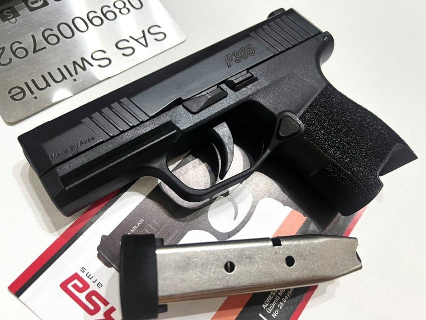 sung ban dan cao su aksa sig sauer p365 black 9mm gia re