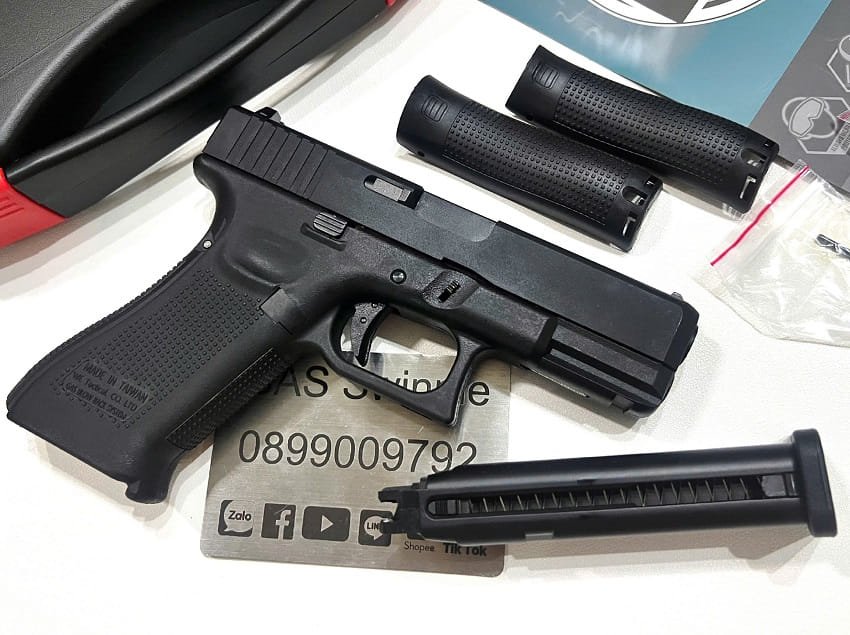sung airsoft we glock 19x g19x gbb black mau den gia re